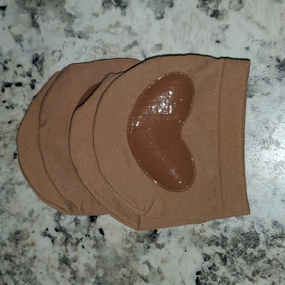 Toe cover socks, NEW. Two pairs.